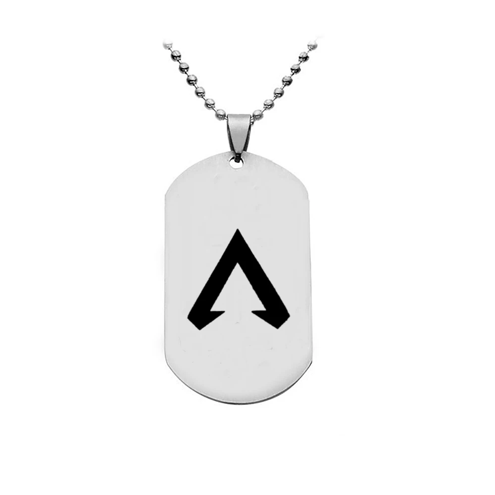 Игра APEX легенды Apex цепочка для ключей металла нержавеющей стали ожерелье со