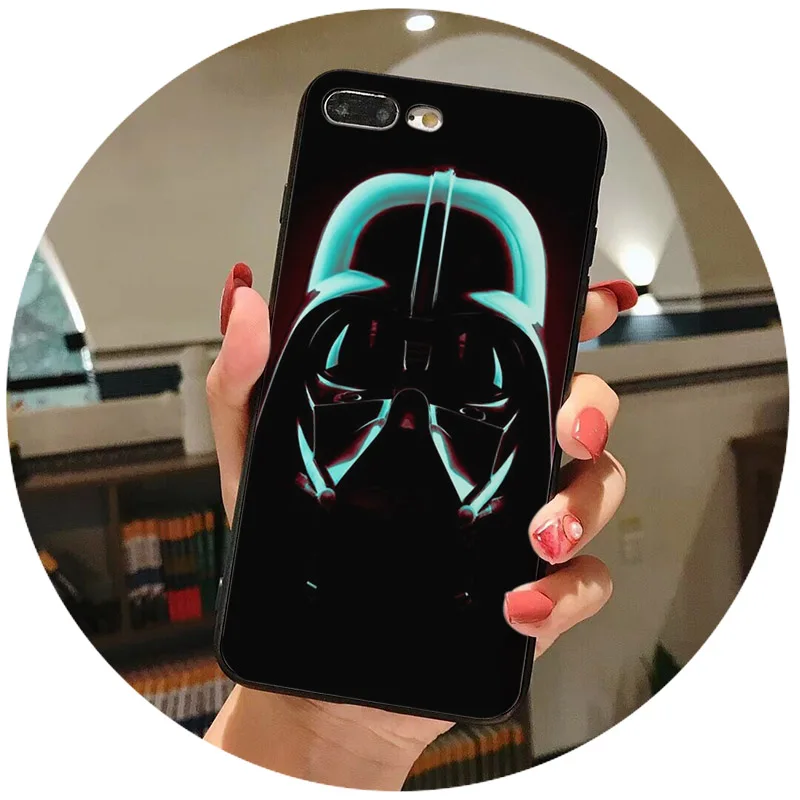 Мягкий ТПУ чехол для телефона Darth Vader Star Wars iPhone 5 6 6s 7 8 Plus 5s SE X Xs Max Xr силиконовый s |
