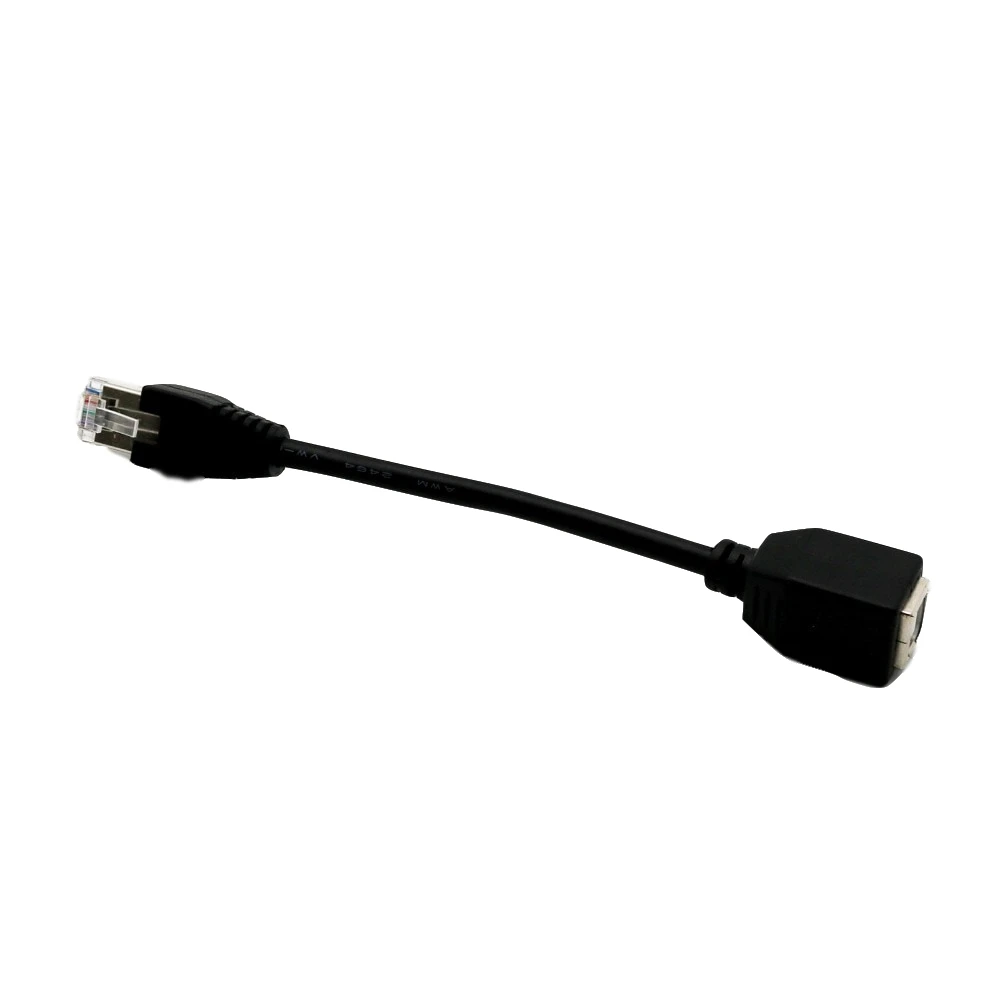 10x CAT5 RJ45 Ethernet LAN сеть штекер к USB 2 0 B гнездо принтера адаптер Соединительный кабель