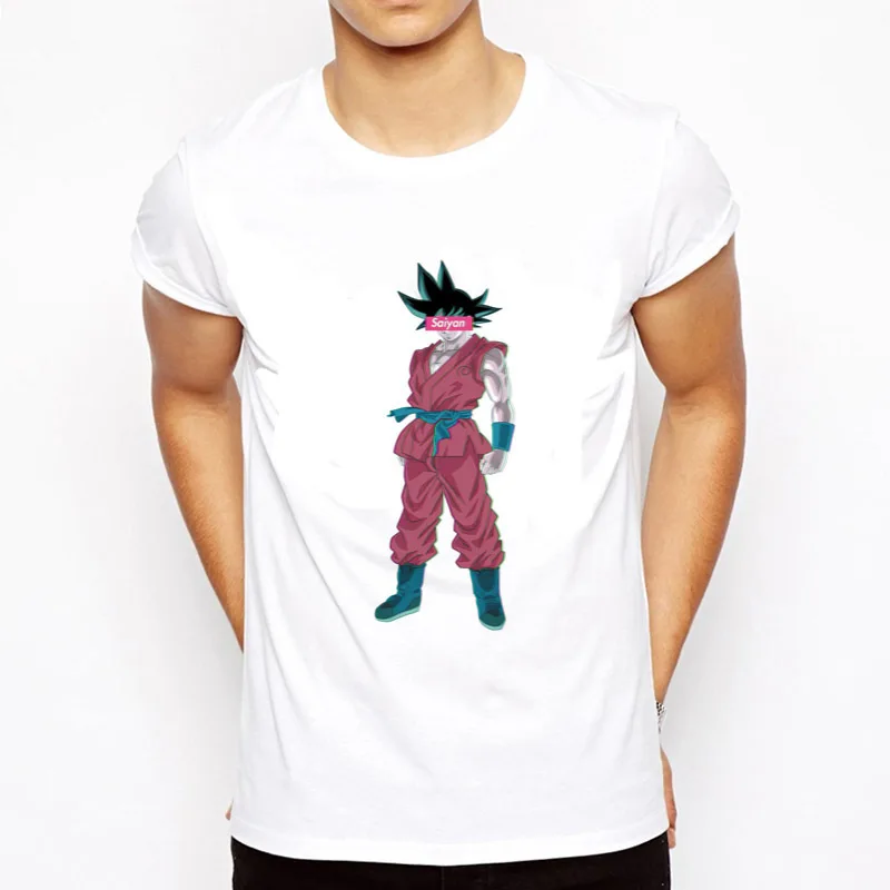 Dragon Ball Футболка мужская летняя Dragon Ball Z Супер Сон Гоку Slim Fit косплей 3D футболки Вегета футболка Homme - Цвет: 22
