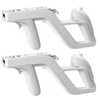 1 шт. Zapper Gun для Nintendo Wii дистанционный правый левый контроллер wii Zapper Gun игровые аксессуары