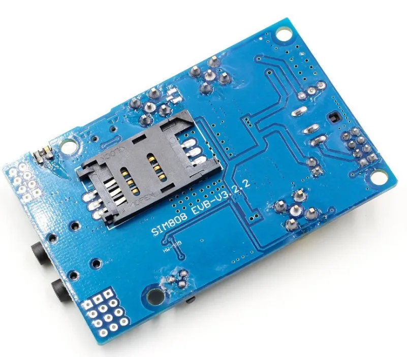 SIM808 модуль GSM GPRS GPS макетная плата SMA с антенной для Arduino | Электронные компоненты и