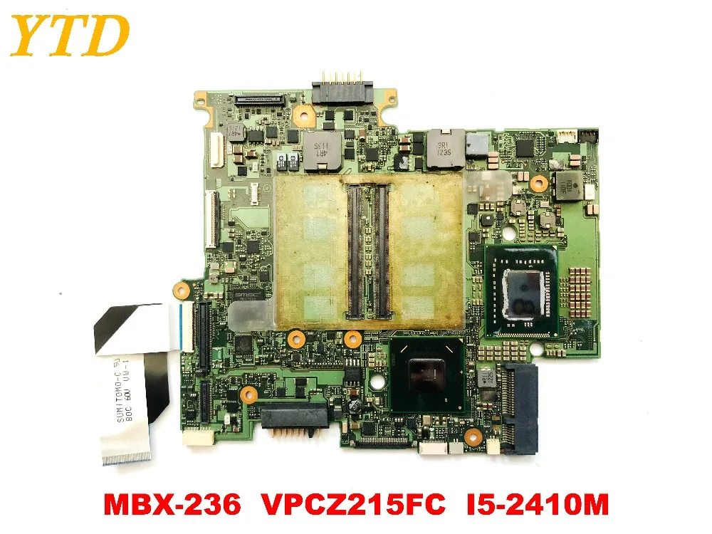 Original for SONY MBX-236 laptop motherboard MBX-236  VPCZ215FC  I5-2410M tested good free shipping