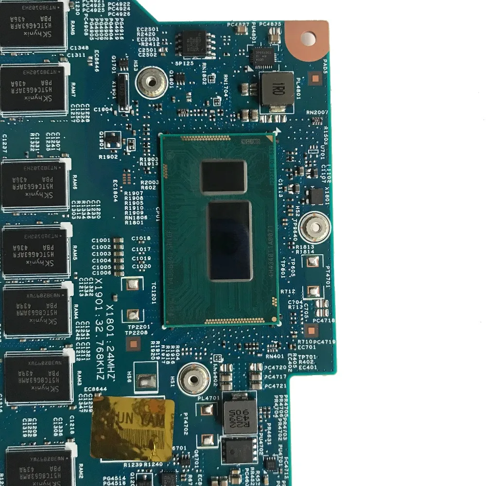 SZWXZY для DELL Inspiron 14 7000 7437 материнская плата портативного компьютера с SR1EF I5 4210U