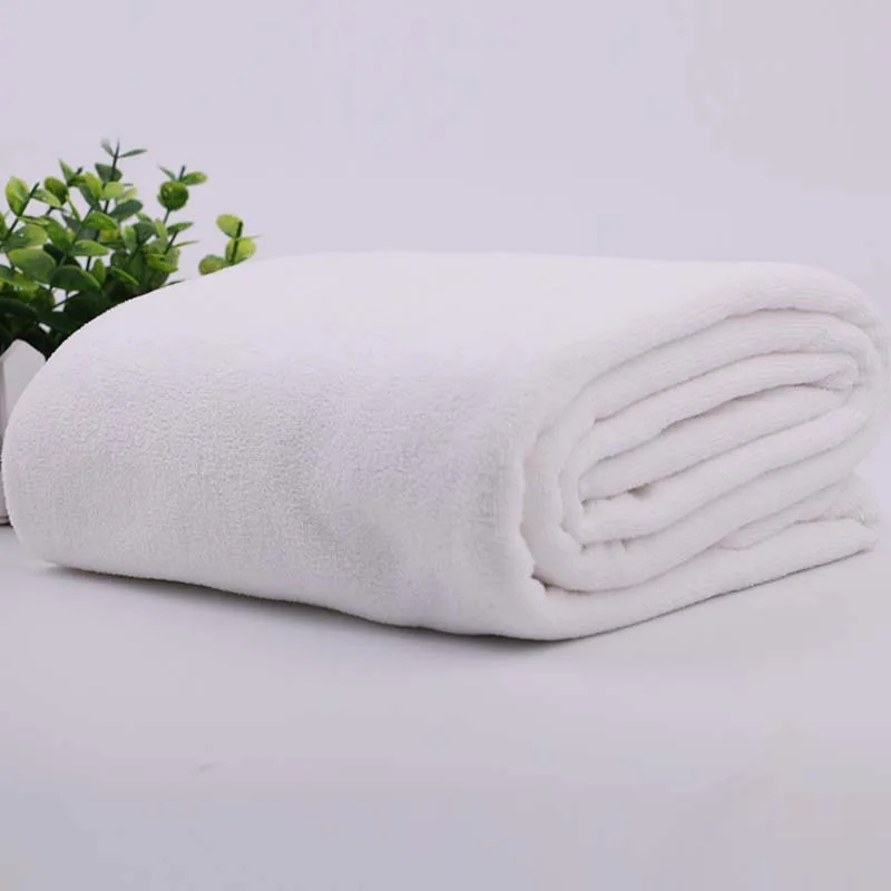 white Банное полотенце из микрофибры, полотенце для лица s для взрослых, однотонное мягкое супер абсорбирующее быстросохнущее полотенце для ванной - Цвет: white