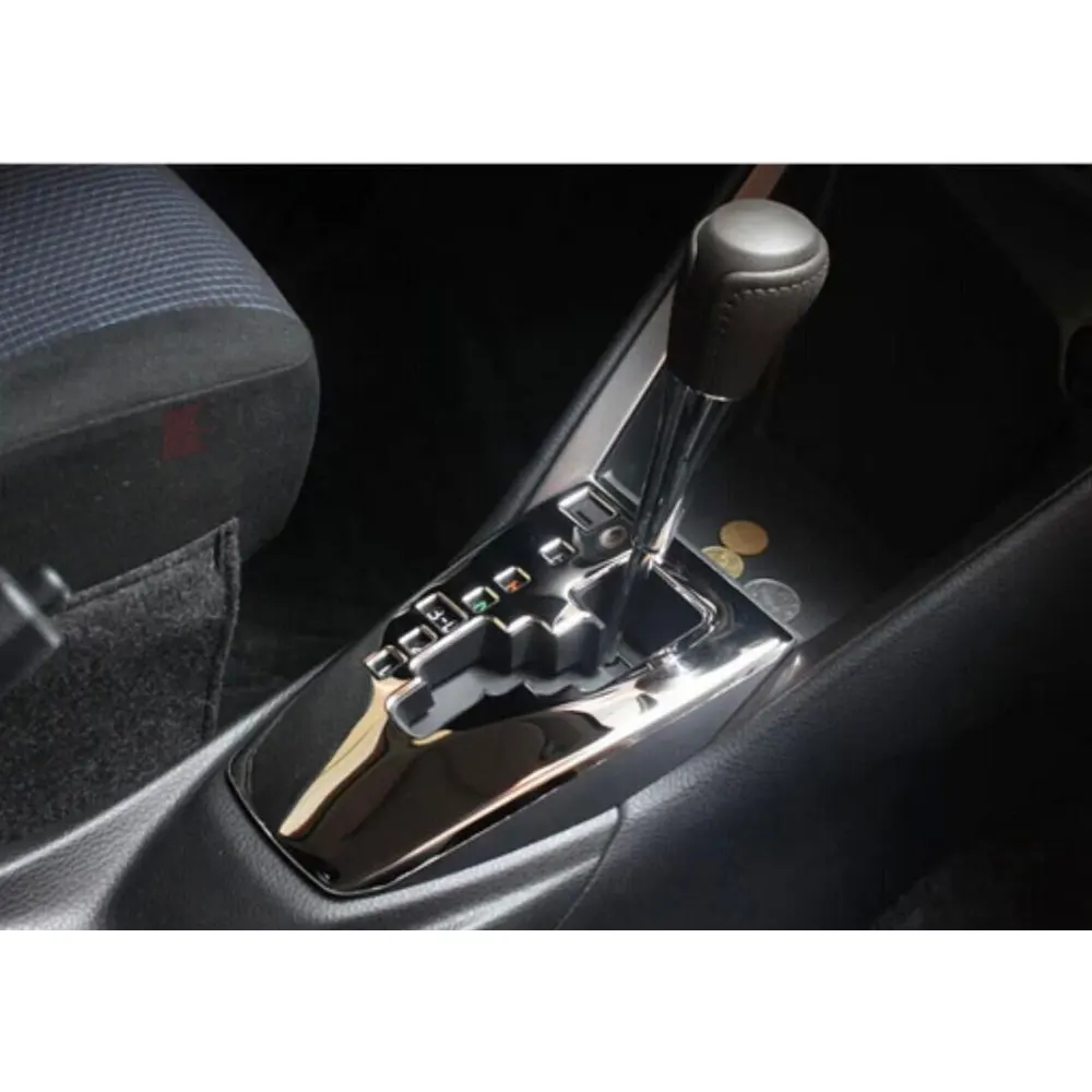 Для Toyota Yaris 2014 1x Нержавеющая сталь интерьер Шестерни коробка переключения рама