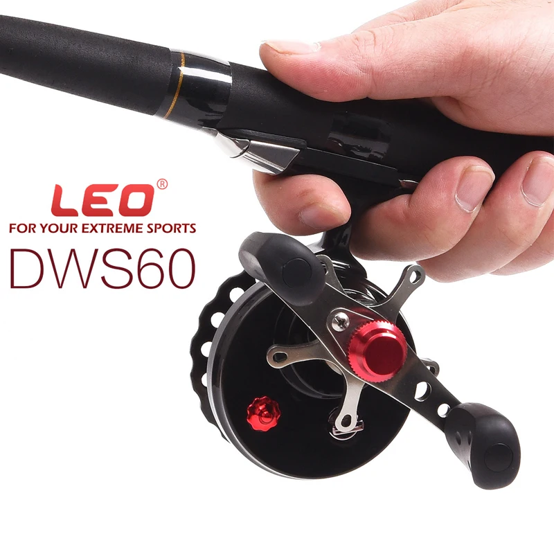 

Metal Fly Fishing Reel Left/Right Interchangeable Ice Fishing Fishing Raft Wheel
