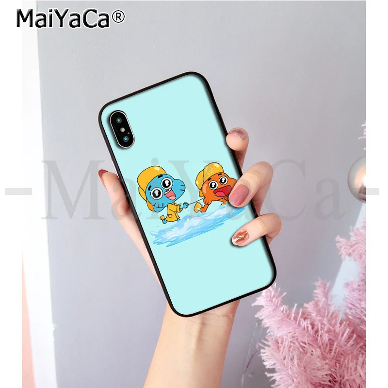 MaiYaCa The Amazing World Gumball New Arrived High Quality Phone Case for iPhone 8 7 6 6S Plus X XS MAX 5 5S SE XR Gumball image 3