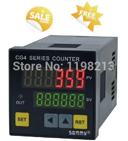 Цифровой счетчик CG4 48*48 мм Электрический цифровой CG4-RB60 | Инструменты