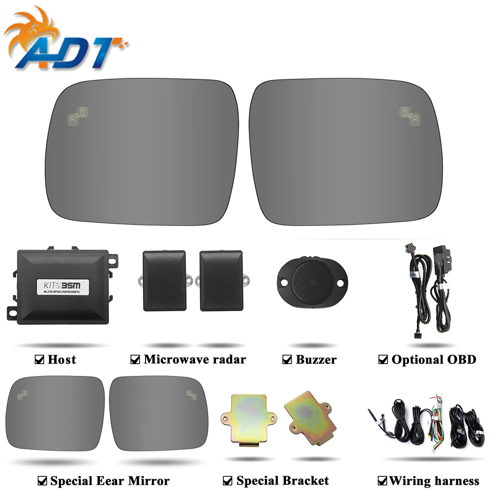 The Car Blind Spot Detection LED Warning System With OBD Function For L-and R-over F reelander | Автомобили и мотоциклы