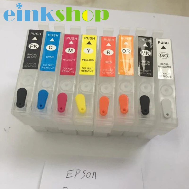 Картридж для принтера Epson P400 перезаправляемый с постоянным чипом 324 T3240 T3249|ink