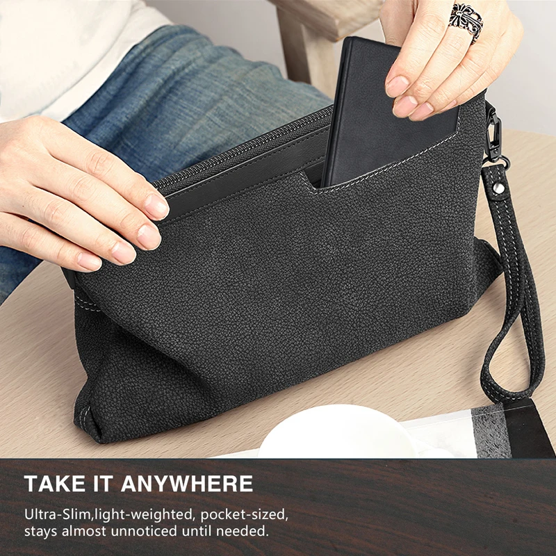 

AVATTO Soft Leather Portable English Bluetooth Wireless Folding Mini Keyboard for iOS,Android Tablet,iPad,Phone