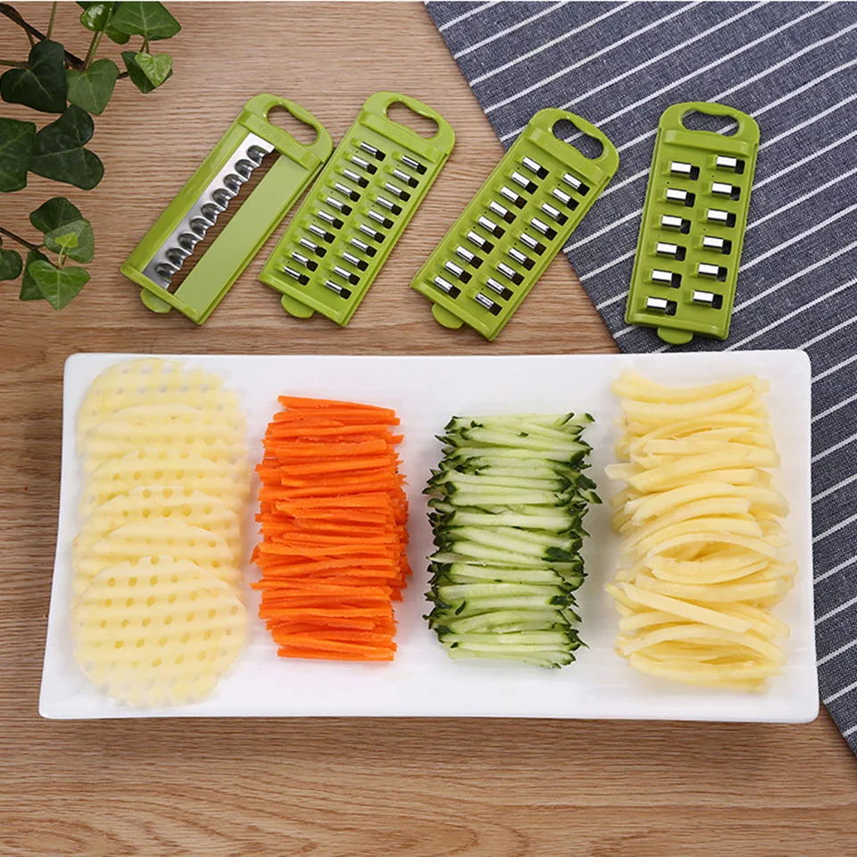 Многофункциональная овощерезка Mandoline Slicer Терка для картофеля оборудование