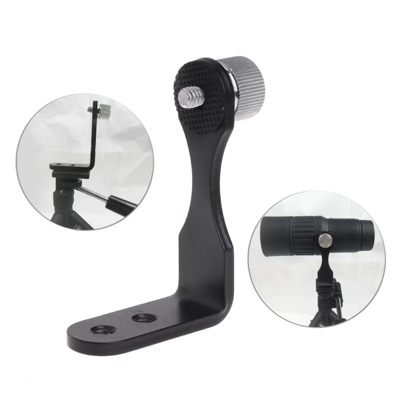 Металлический держатель для бинокулярного телескопа выделенный L Адаптер разъем