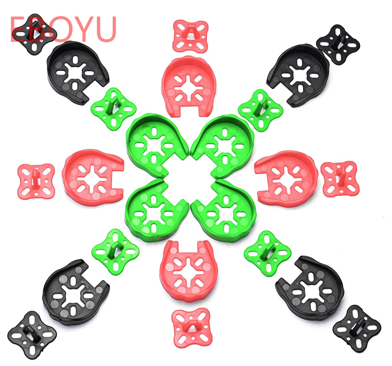 EBOYU(TM) 12 шт. 2204 2205 2206 защита двигателя с посадочным шасси Quad для DIY RC квадрокоптера