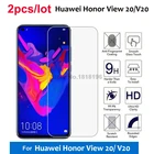 Закаленное стекло для Huawei Honor View 20, 2 шт., защитная пленка для экрана Honor View20 View 20 PCT-L29, защитная пленка для Huawei Honor V20 V 20 6,4 дюйма