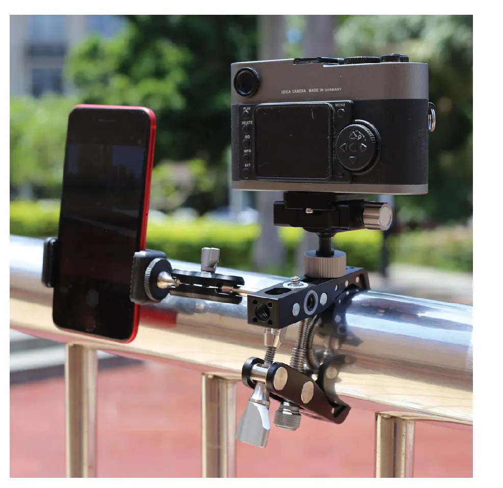 XILETU XC-80 путешествия мощный зажим держатель фотографии кронштейн для DSLR