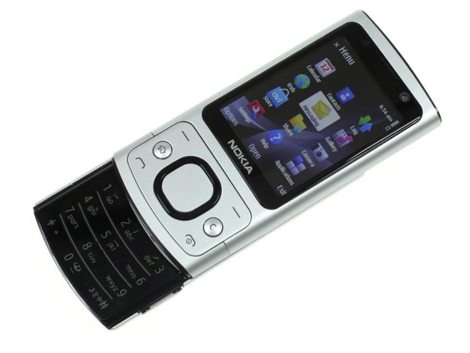 6700 S разблокированный мобильный телефон Nokia 6700 S Bluetooth FM JAVA 5MP 3g 6700 слайдер Восстановленный сотовый телефон