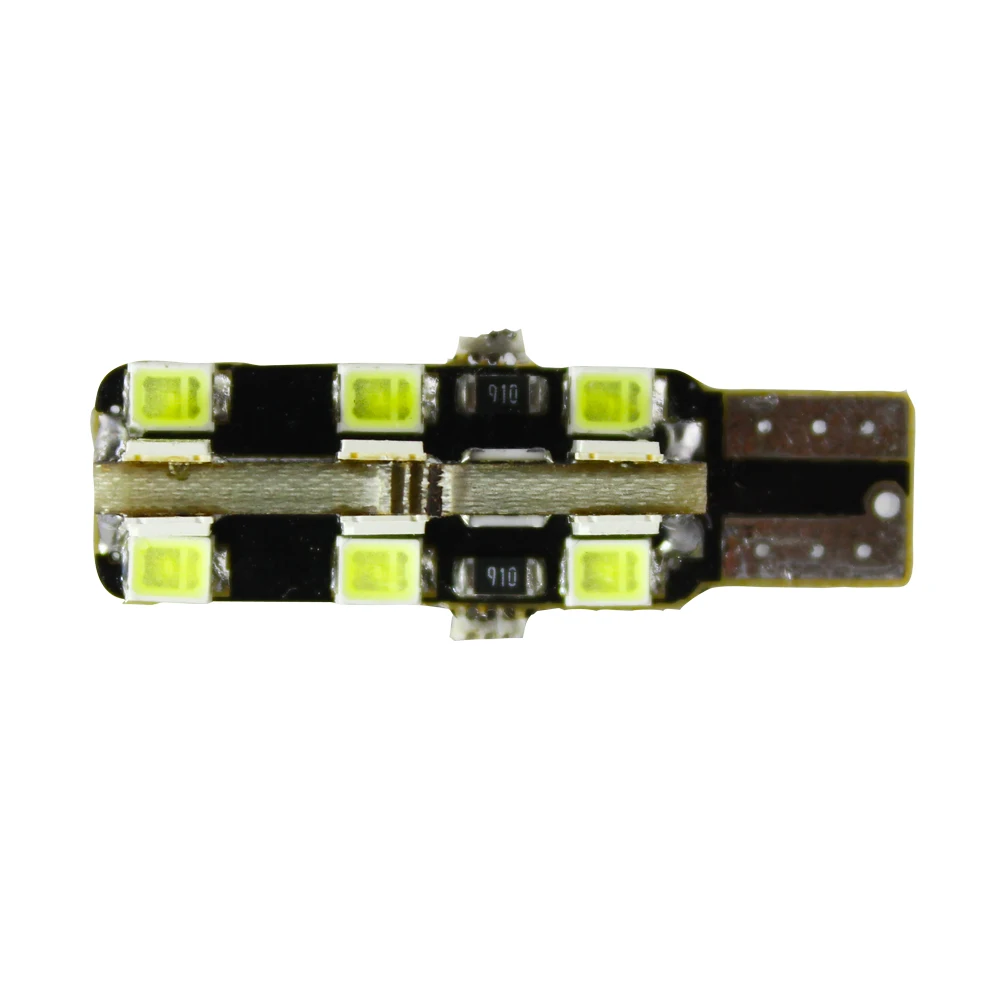 4 шт. белый Can bus без Ошибок T10 W5W 24 светодиодный лампы 3528/1210 SMD дальнего света
