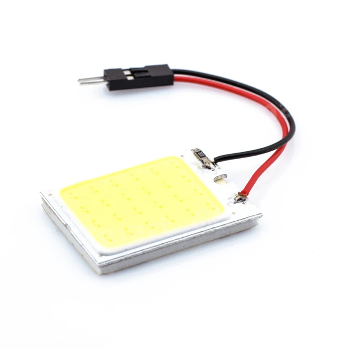 1 компл. светодиодный белый 24 SMD Интерьер автомобиля початка Светодиодный s Панель