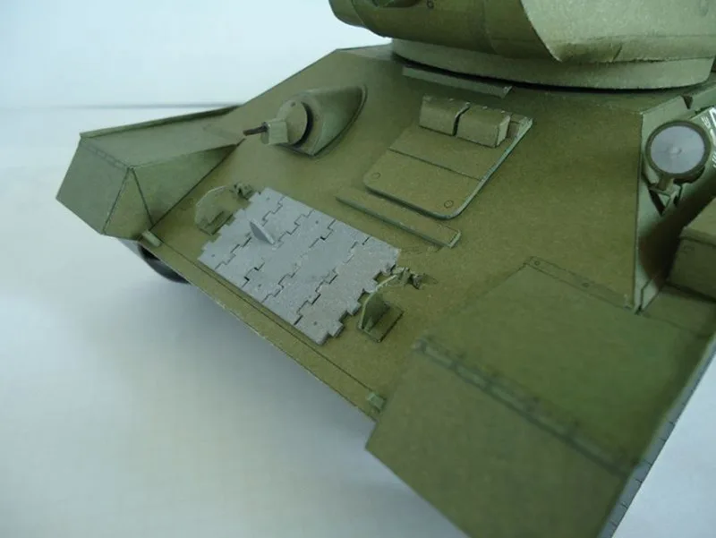 1:25 Бумага модель советский T-34 средний танк 3D танка World T-34/85 в стиле милитари