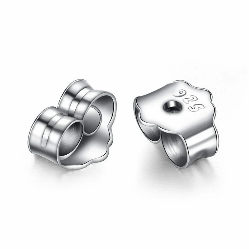 

KobitAce 925 sterling silver Earplug sterling silver earring with silver jewelry accessories