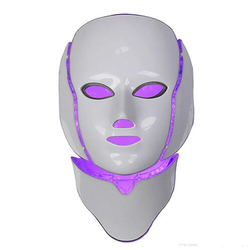

PDT Light Therapy LED Facial Mask With 7 Photon Colors For Face And Neck Home Use Skin Rejuvenation LED Face Mask