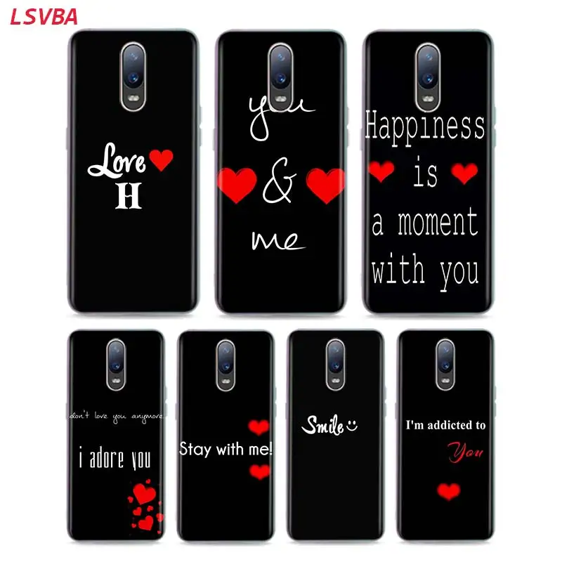 Силиконовый чехол LSVAB always love you для OPPO Reno Z 10X Zoom F11 F9 F7 F5 A7 R9S R17 Realme 2 C2 3 Pro