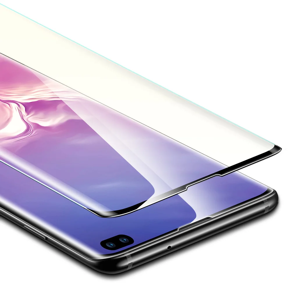 ESR протектор экрана для samsung S10 S10 Plus закаленное стекло 3D 9H анти Blu-Ray Полное покрытие экрана телефона протектор стекла для S10