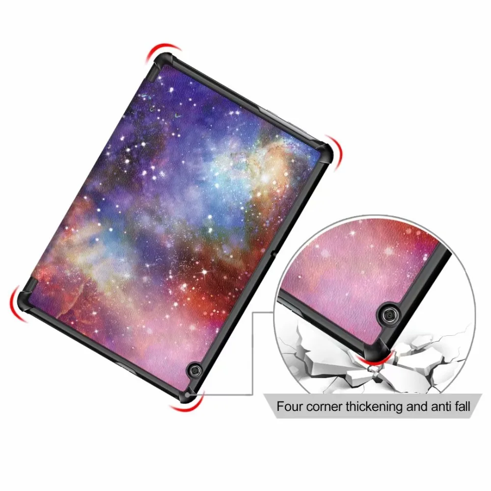 Ультратонкий чехол из искусственной кожи для Huawei MediaPad T5 AGS2-W09/L09/L03/W19 10 1 &quotчехол