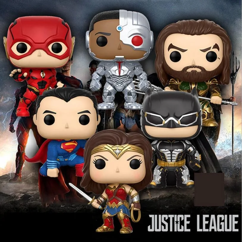Фигурка супергероя Лиги Справедливости DC экшн-мен Бэтмен флэш-чудо-женщина
