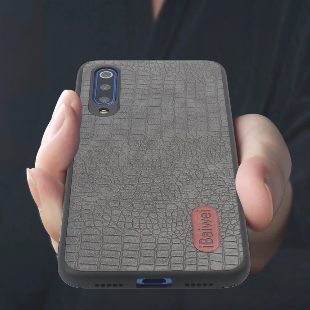 Чехол для телефона с крокодиловым узором Xiaomi Mi 8 SE Lite задняя крышка роскошный
