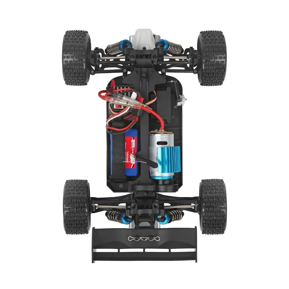 Wltoys A959 Радиоуправляемый автомобиль масштаб 1:18 2 4G 4WD RTR Внедорожник Багги