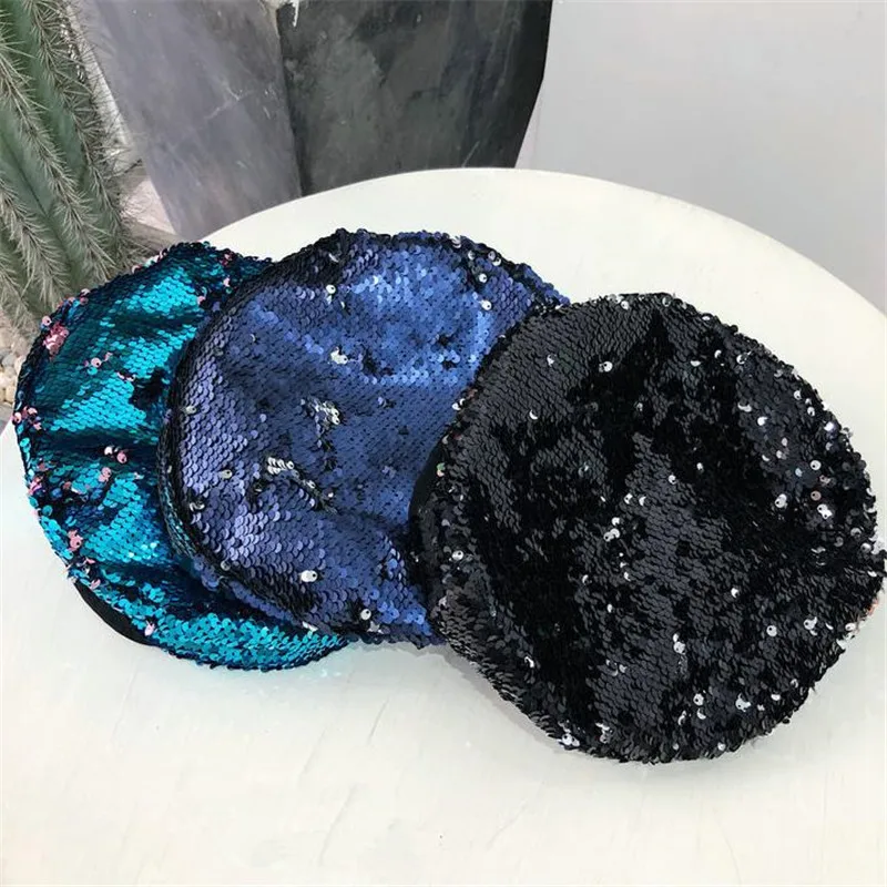 Bling блестками берет вышивки шапка аксессуары для фотографий Косплей игрушка