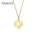 Ожерелье-чокер женское из нержавеющей стали, 16 дюймов