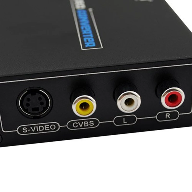 HDMI к 3RCA AV/Composite S-video Converter 1080 P HD Video Box мультимедийный интерфейс высокой четкости