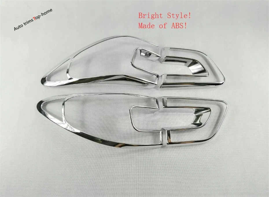 Yimaautotrims Chrome Rear Trunk Tail Lights Lamp Bezel Cover Trim Fit For Renault KADJAR 2016 2017 2018 ABS Chromium Styling | Автомобили