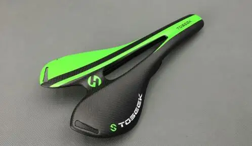 Велосипедное Сиденье TOSEEK 3k матовое углеродное волокно для езды на велосипеде