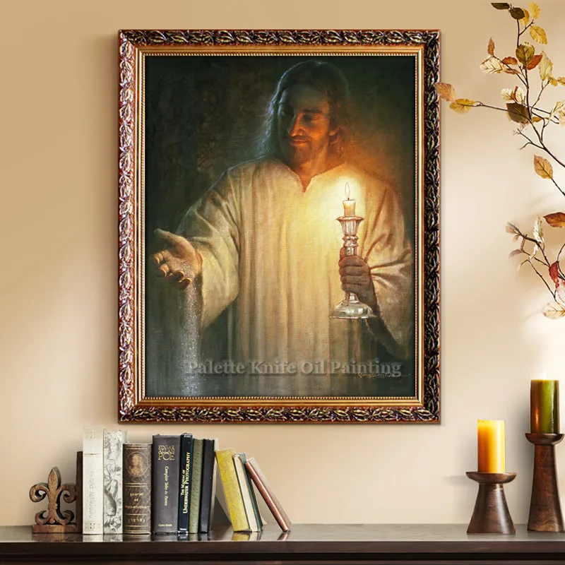 Картина маслом на холсте с изображением Иисуса Христа 83|art pictures|picture for living roomcanvas