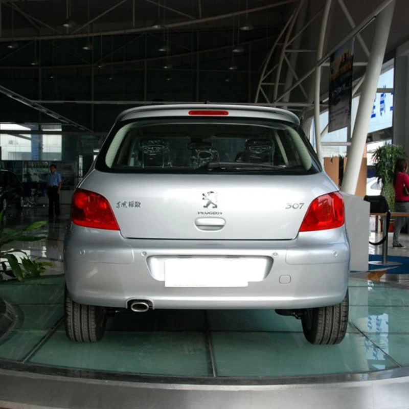 Спойлер для хэтчбека Peugeot 307 2006 2012 высококачественный спойлер из АБС пластика