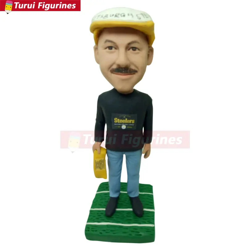 Red Sox Custom Bobble Head Personalized Clay Figurines Based on Customers' Photo Christmas GIft Husband Boyfriend Son Bd | Дом и сад