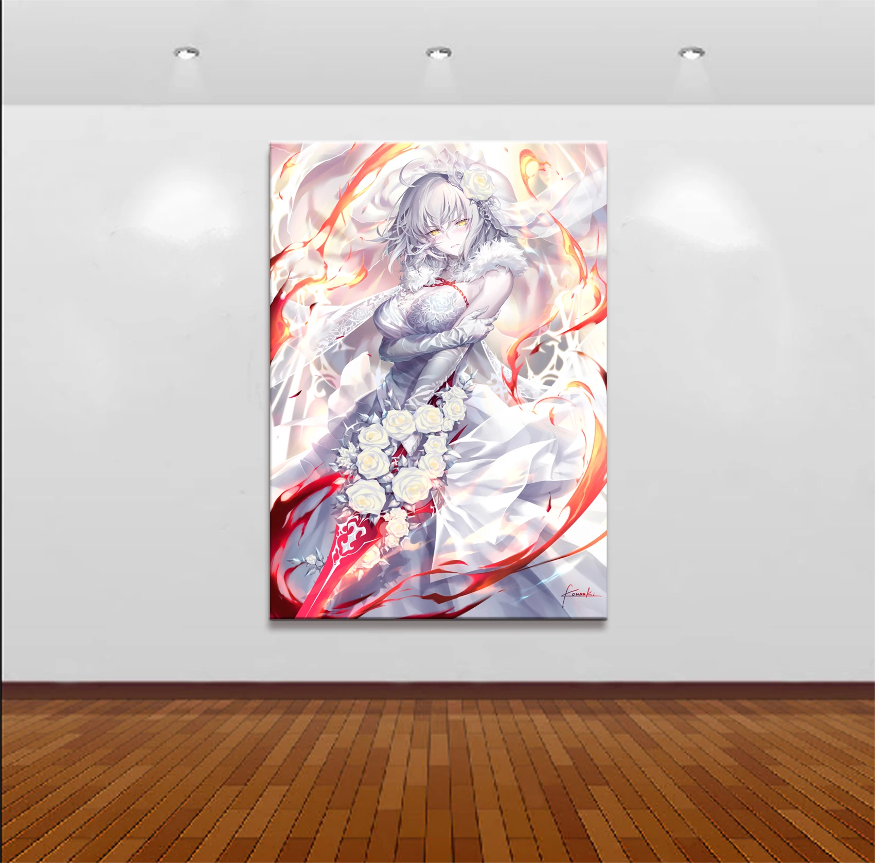 Декор для дома холст 1 шт. милый сексуальный аниме судьба Grand Order художественные