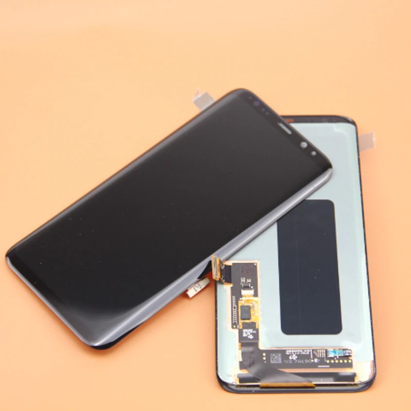 Черный S8 plus ЖК-дисплей для SAMSUNG Galaxy S8plus G955F+ сенсорный экран дигитайзер S8 Plus G955 G955F ЖК