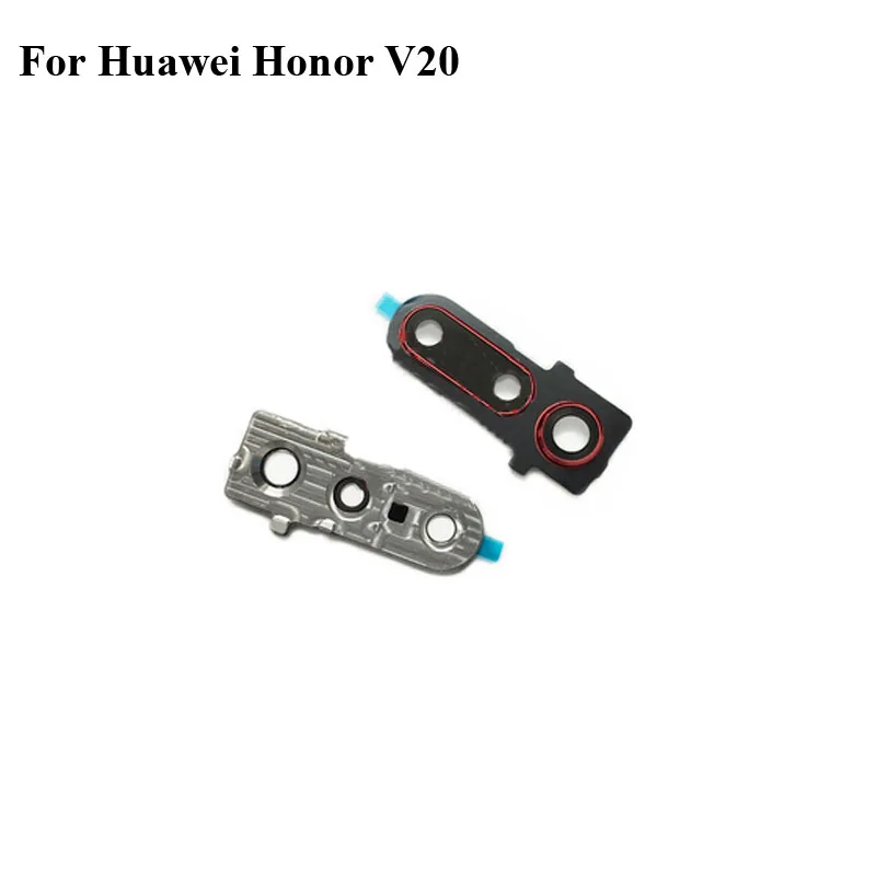 Стеклянный объектив для задней камеры Huawei Honor V20 + Крышка круглые корпусные детали