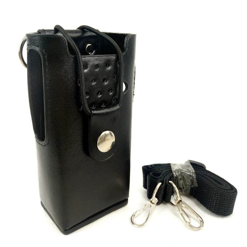 Сумка чехол для MOTOROLA GP3688 GP3188 EP450 CP150 Walkie Talkie двухстороннее радио кожаный защитный рукав плечо жесткий чехол