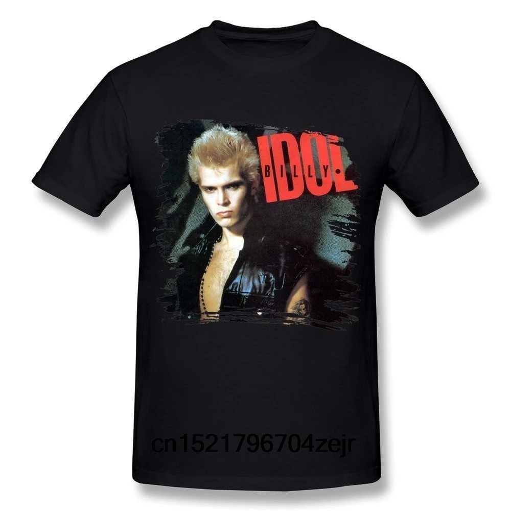 Мужская футболка 92CLD Rock Pop Billy Idol забавная новинка wo для мужчин|Мужские футболки| |