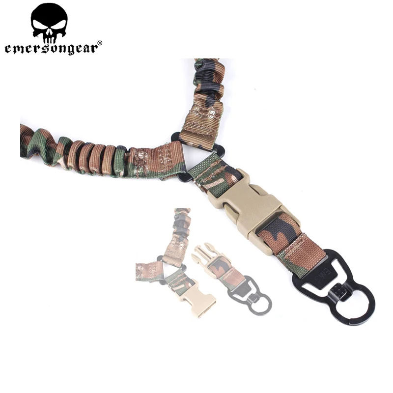 EMERSONGEAR тактический пистолет слинг LQE одной точке с МАШ крюк винтовка Слинг