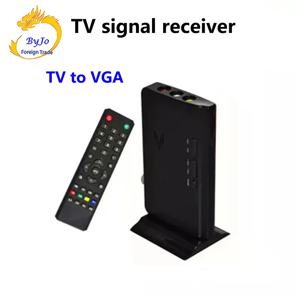 Приемник ТВ-сигнала ТВ-вход VGA и выход для видео входа PAL NTSC подходит проектора DVD