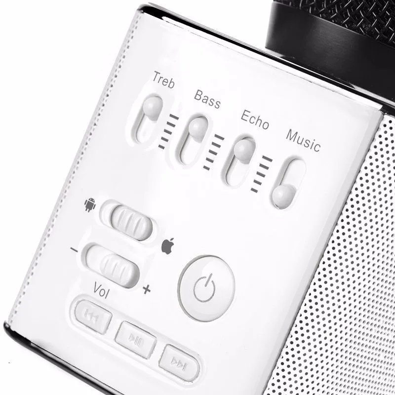 Оригинальный бренд Q9 волшебный bluetooth микрофон для караоке беспроводной