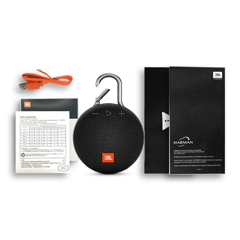 JBL зажим 3 Водонепроницаемый Портативный Bluetooth аудио Колонка для использования